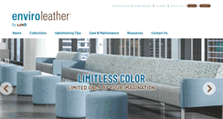 Desktop Screenshot of enviroleather.com